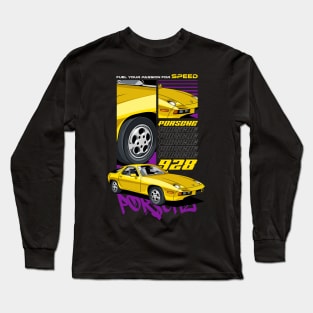 Retro 928 Car Long Sleeve T-Shirt